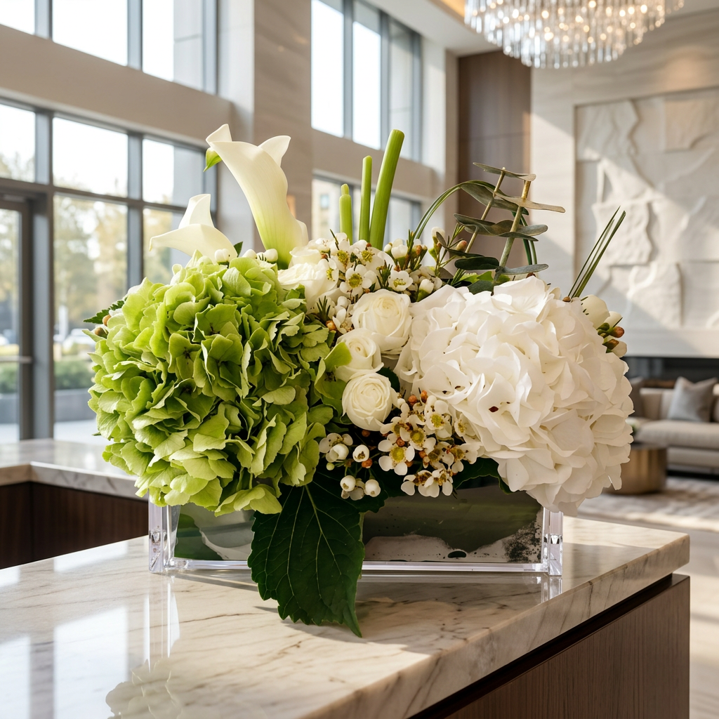 Grand reception vase