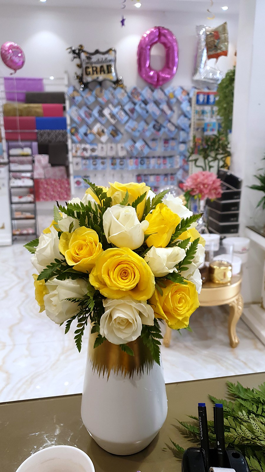 Grand reception vase