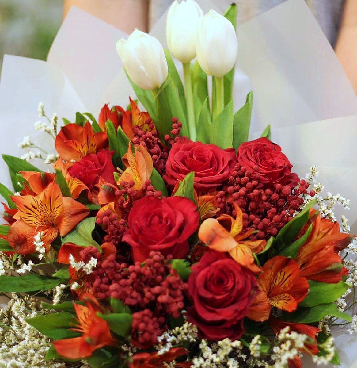 Grand reception vase